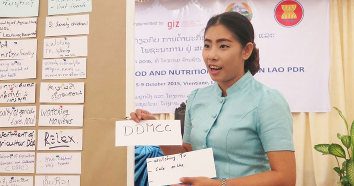 Training on Food and Nutrition Security in Lao PDR