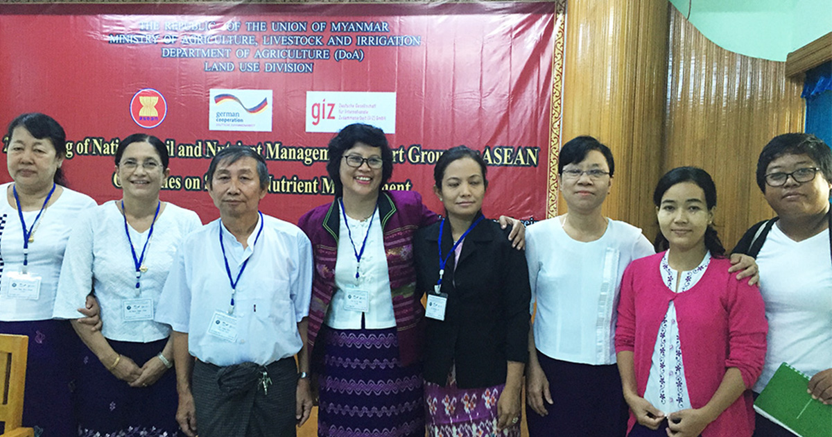 Myanmar experts push ASEAN Guidelines on Soil and Nutrient Management