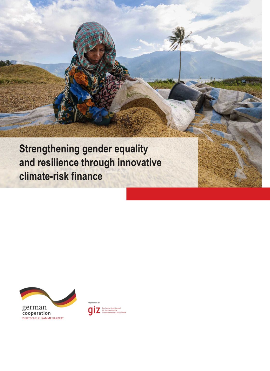 Strengthening Gender Equality And Resilience Through Innovative Climate Risk Finance 